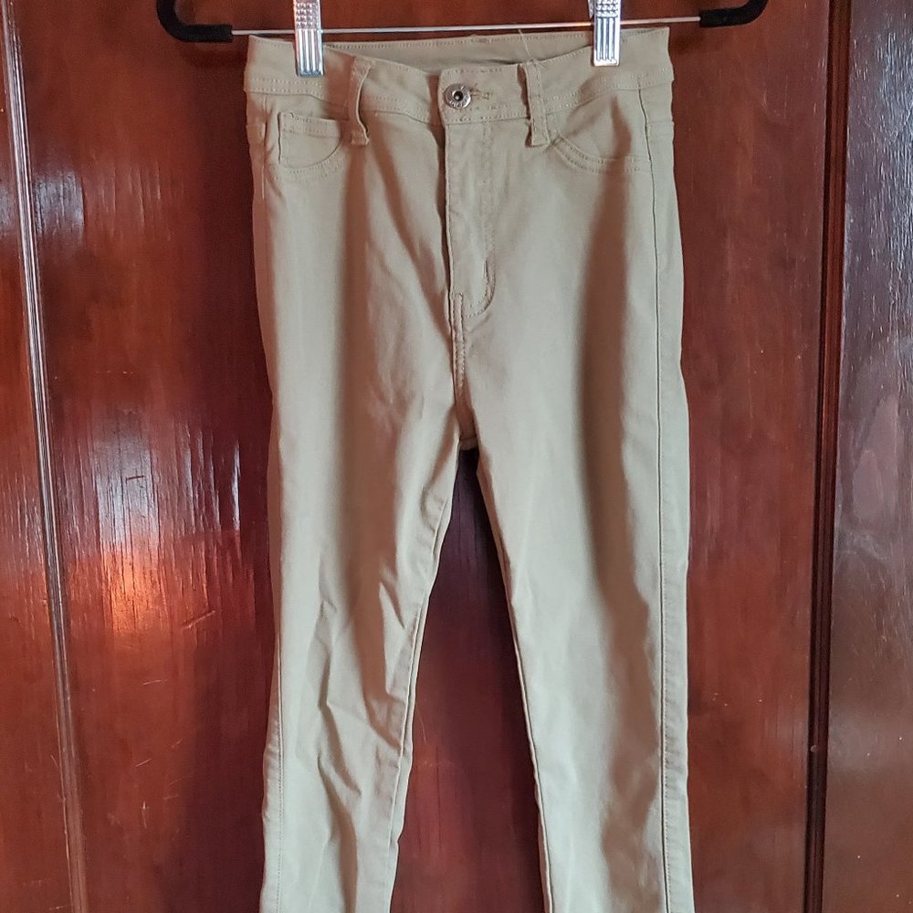 Skinny Khaki Jeggings
